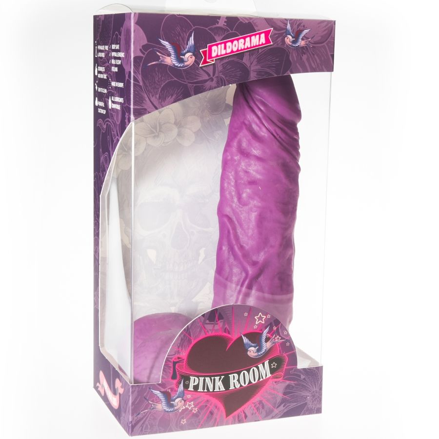 Pink Room Chems Realistischer Dildo – lila, 20 cm