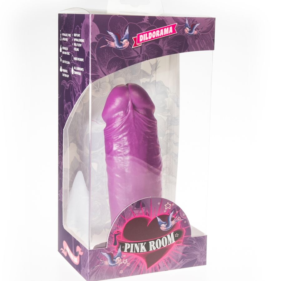 Pink Room Dael Realistischer Dildo – lila, 18,5 cm