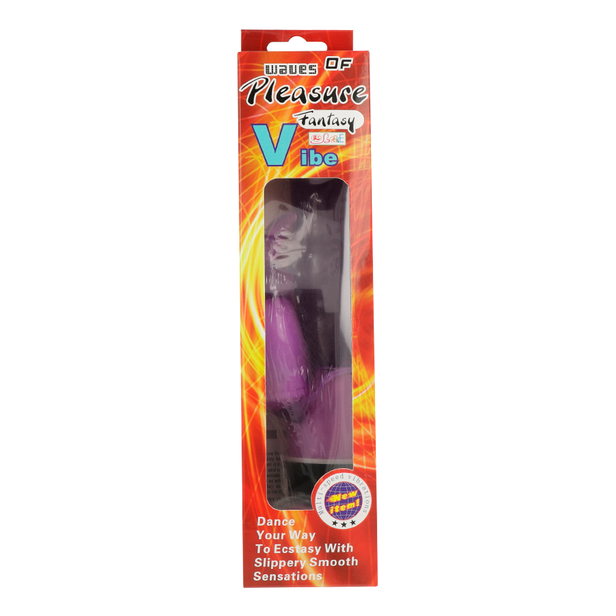 Baile Waves OF Pleasure Fantasy Vibrator Mit lila Kaninchen 23 CM