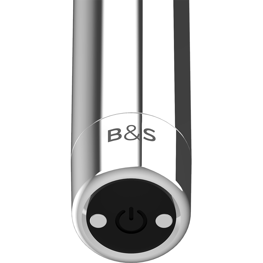 Black&Silver Kailan 2 Silber Vibrierende Magnetkugel