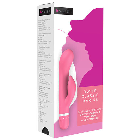 B Swish – Bwild Classic Marine Rabbit Vibrator Guava