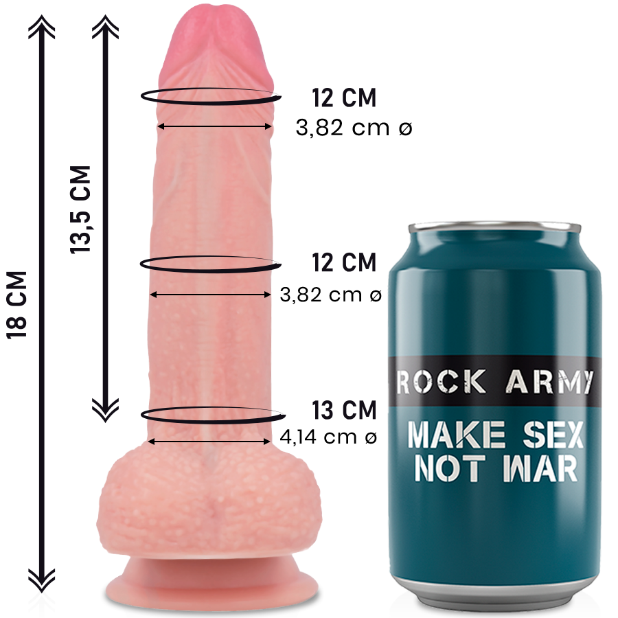 Rock Army Rockarmy - Liquid Silicone Premium Mustang Realistic 18...