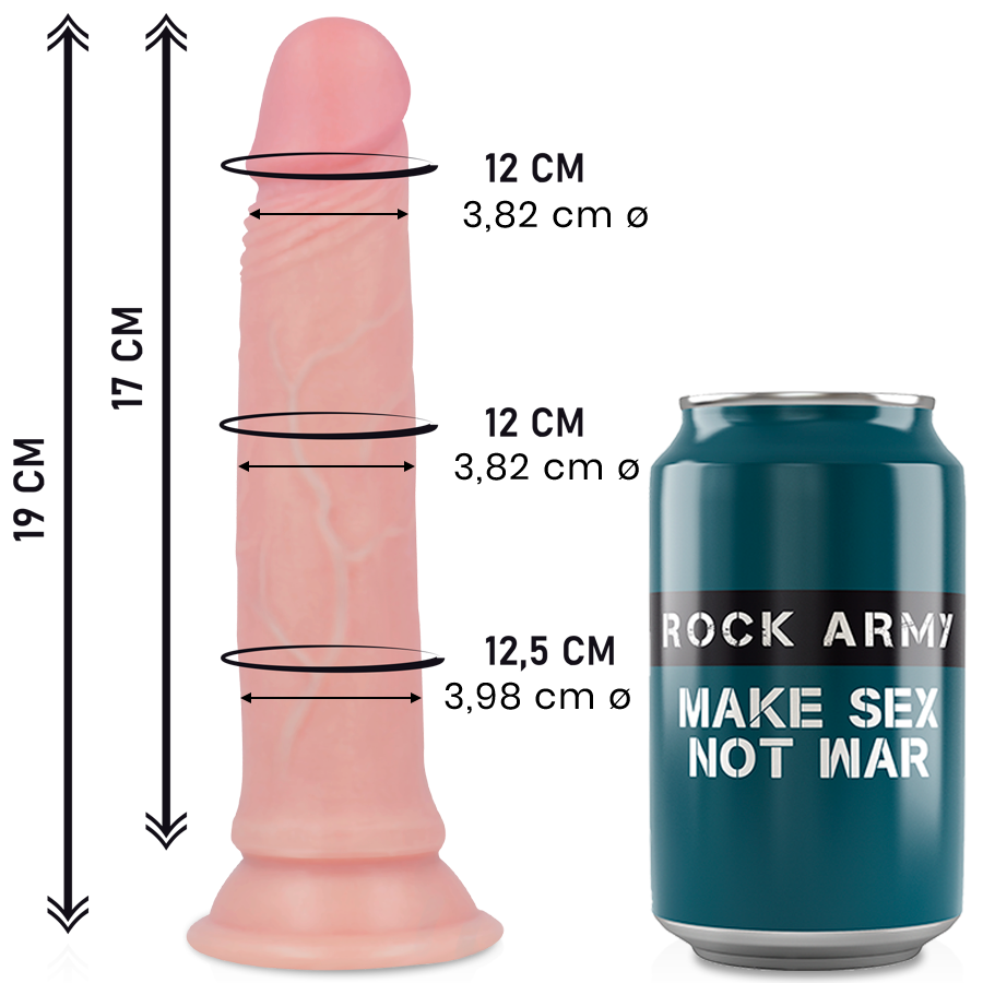 Rock Army Rockarmy - Liquid Silicone Premium Avenger Realistic 19...