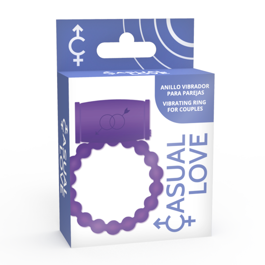 Casual Love Ring 25 – Paar Violett