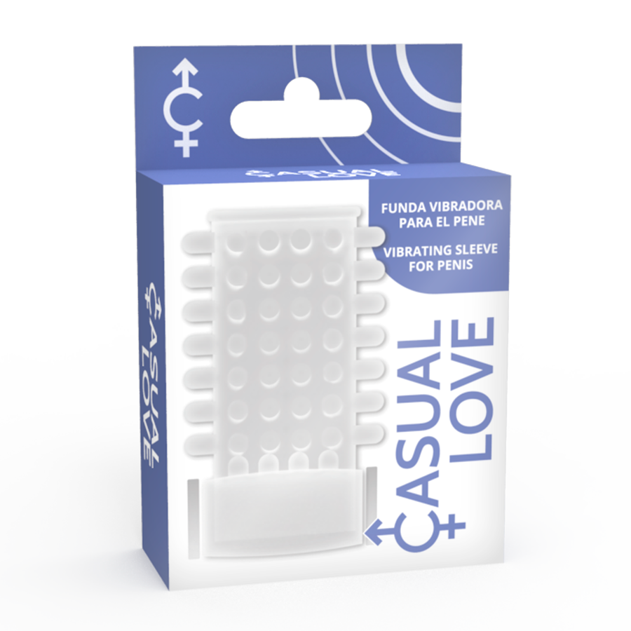 Casual Love Ring – transparenter Vibrator Penis Cover