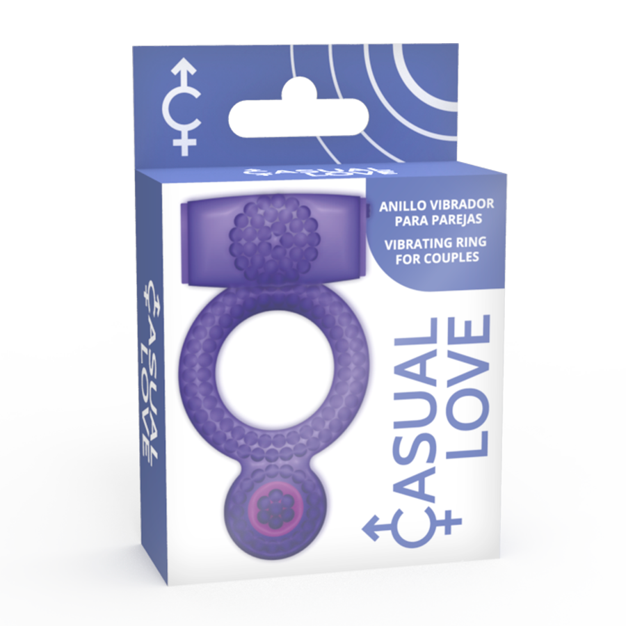 Casual Love Ring Doppelgenuss – lila Ring