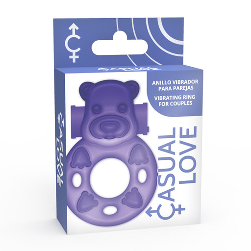 Casual Love 26 lila Bunny Vibrator Ring