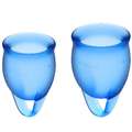 Satisfyer Menstrual Cups Feel Confident Menstrual Cup Dunkelblau...