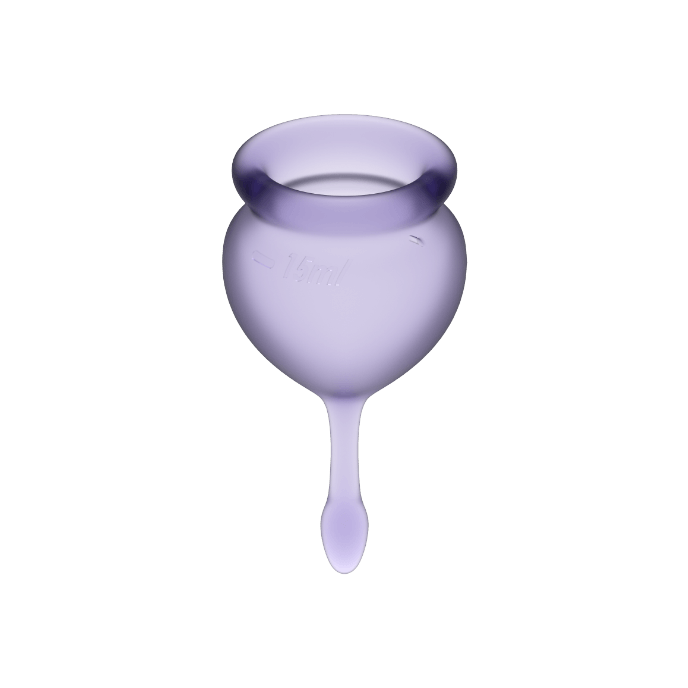 Satisfyer Menstrual Cups Feel Good Menstrual Cup Lila 15 + 20 ml