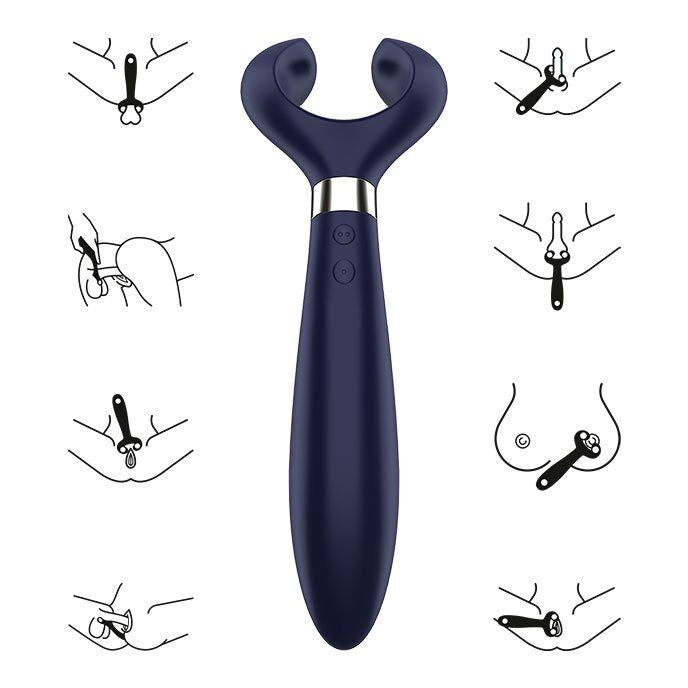 Satisfyer Partner Endless Fun Multi Vibrator 3 Blau