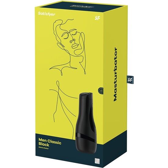 Satisfyer Men Classic Masturbator – schwarz