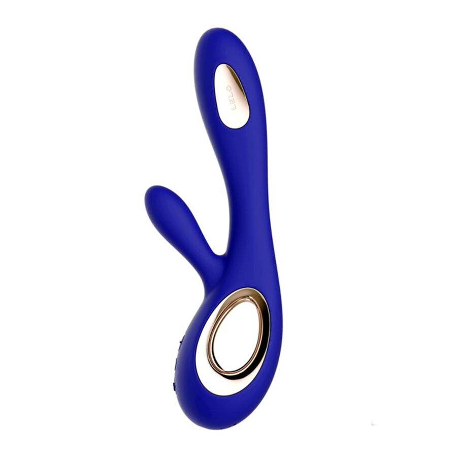 LELO Soraya Wave Vibrator Rabbit Mitternachtblau