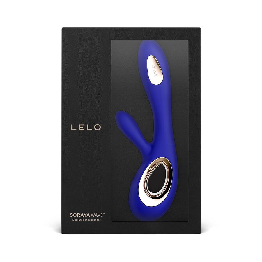 LELO Soraya Wave Vibrator Rabbit Mitternachtblau