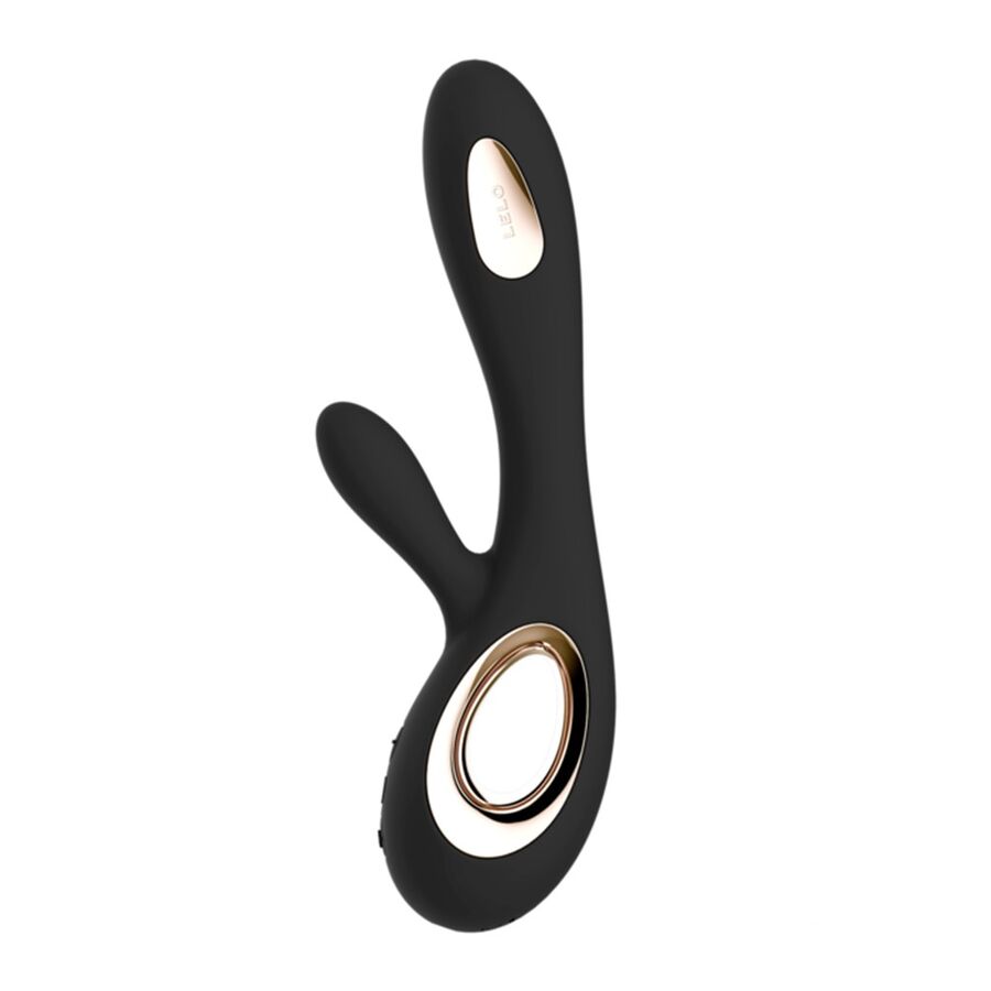 LELO Soraya Wave Vibrator Kaninchen Schwarz