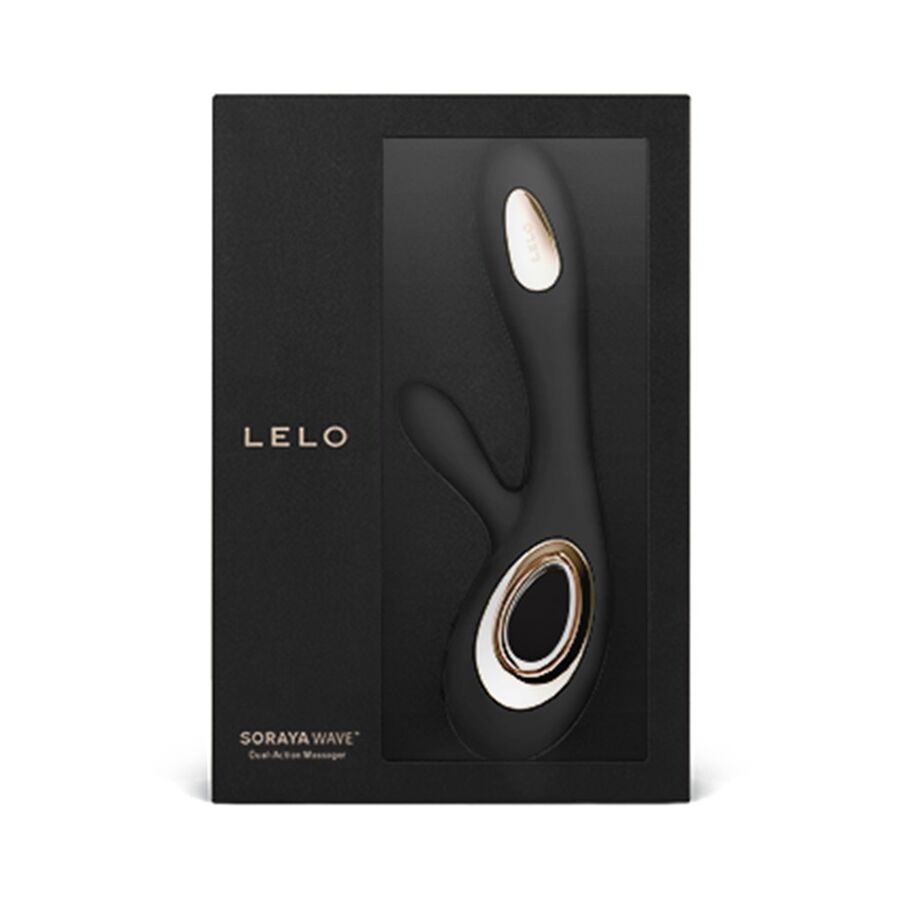 LELO Soraya Wave Vibrator Kaninchen Schwarz