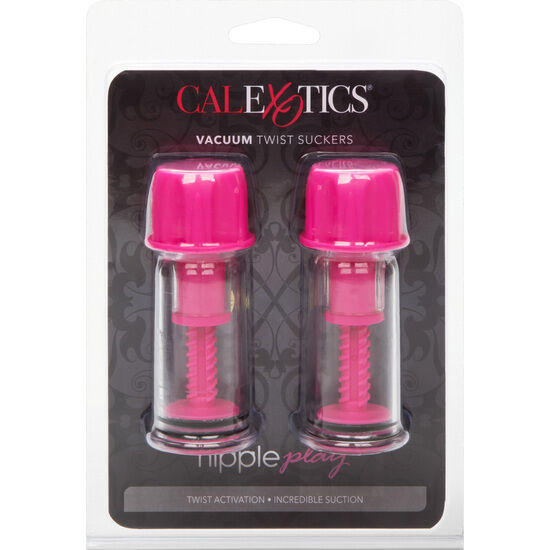 Calexotics Vaccum Twist Rosa Brustspitzen-saugnapf