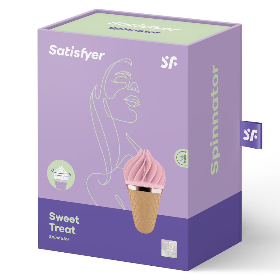 Satisfyer Spinnator Süsses Lecker Spinnator Braun & Rosa