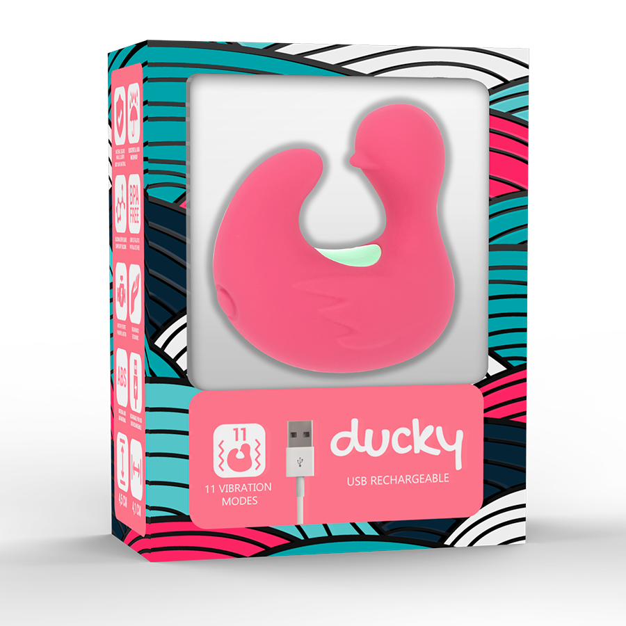 Happy Loky Duckymania Fingervibrator – aufladbar, Silikon
