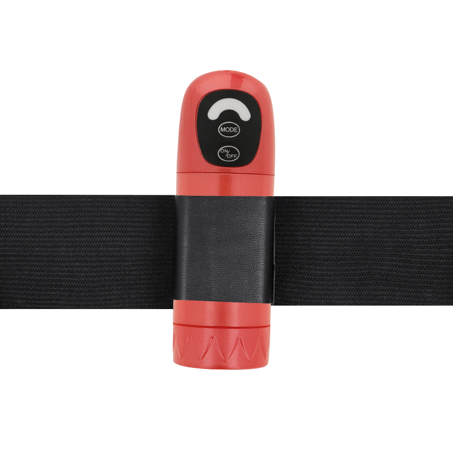 Harness Attraction Daniel Strap-on – vibrierend & rotierend, 18 cm