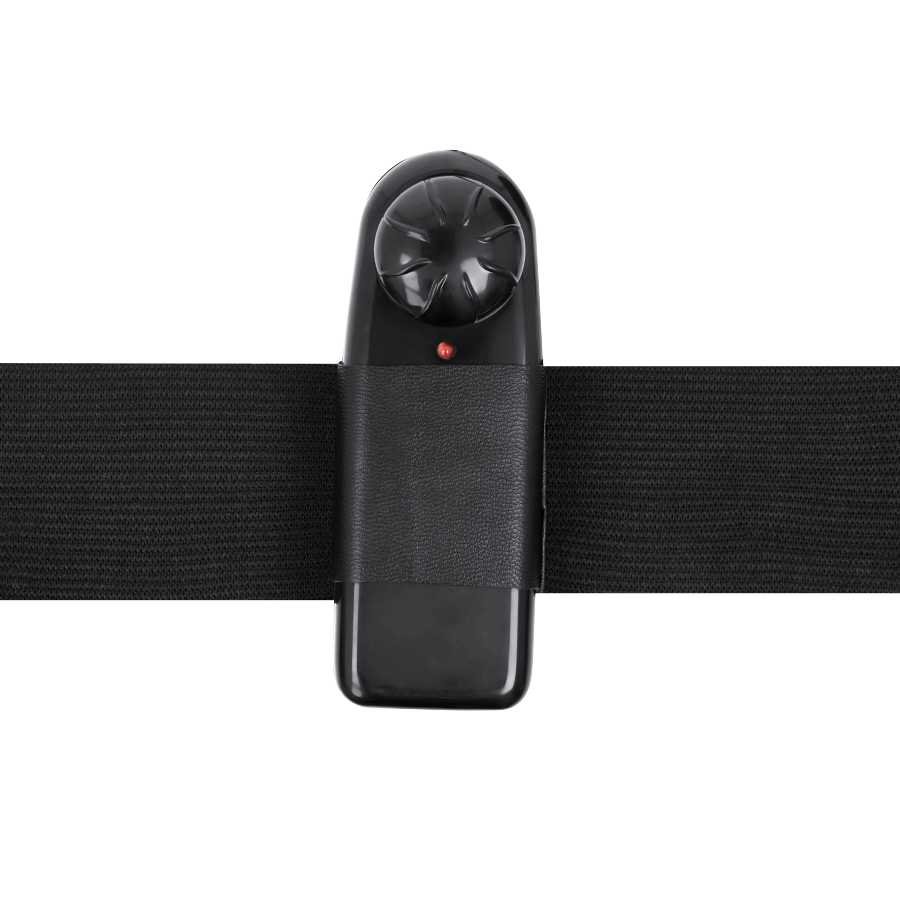 Harness Attraction Gregory Hollow Strap-on mit Vibrator – 16,5 cm