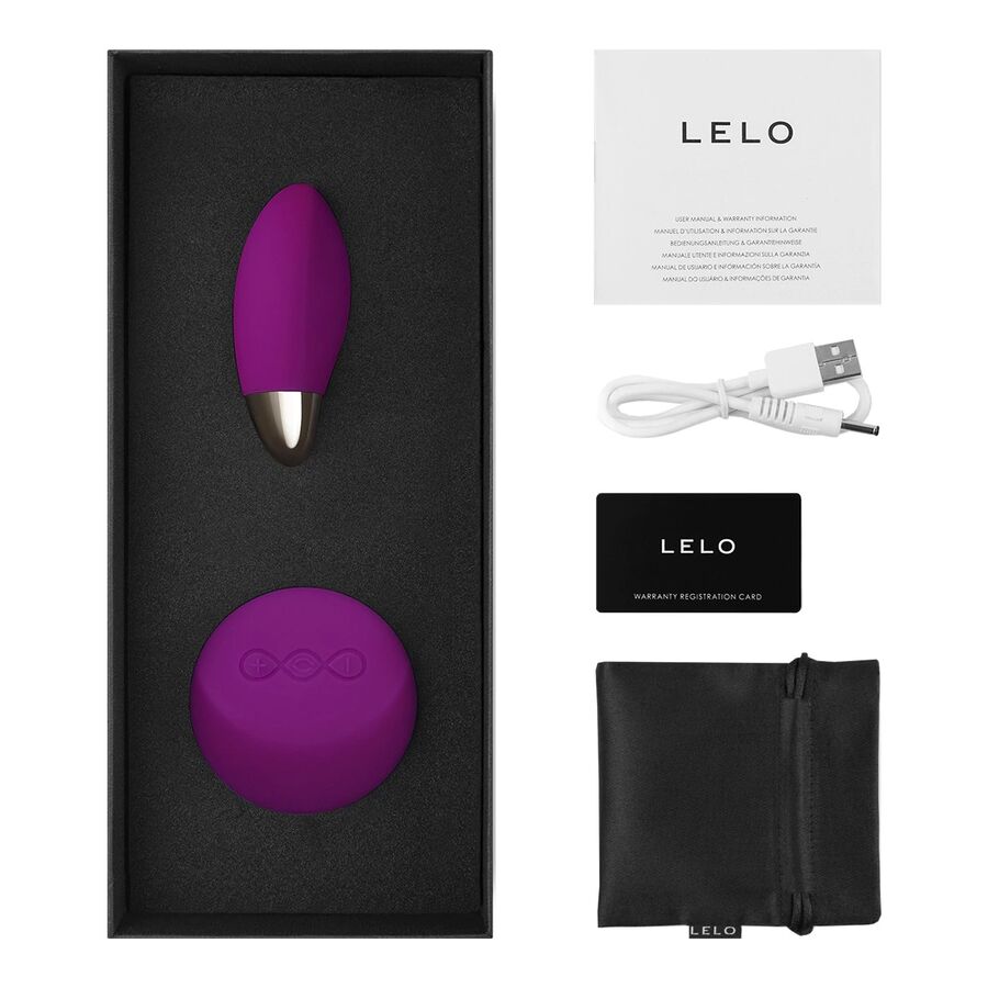LELO Lyla 2 Insignia Design Edition Deep Rose Massager-Ei