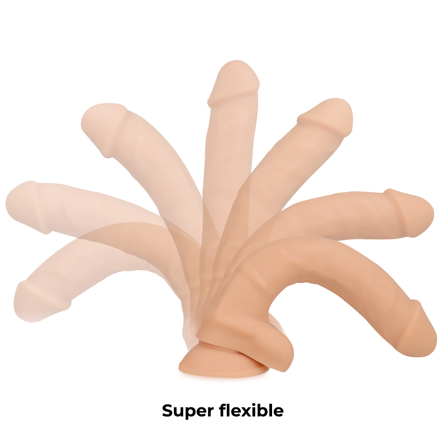 Cock Dildo Realistisches Silikon Dichte Artikulierbares Fleisch