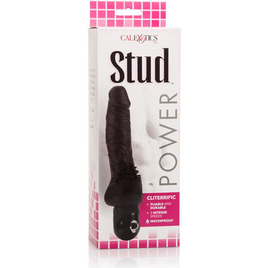 CalExotics Power Stud Cliterrific Vibrator – schwarz
