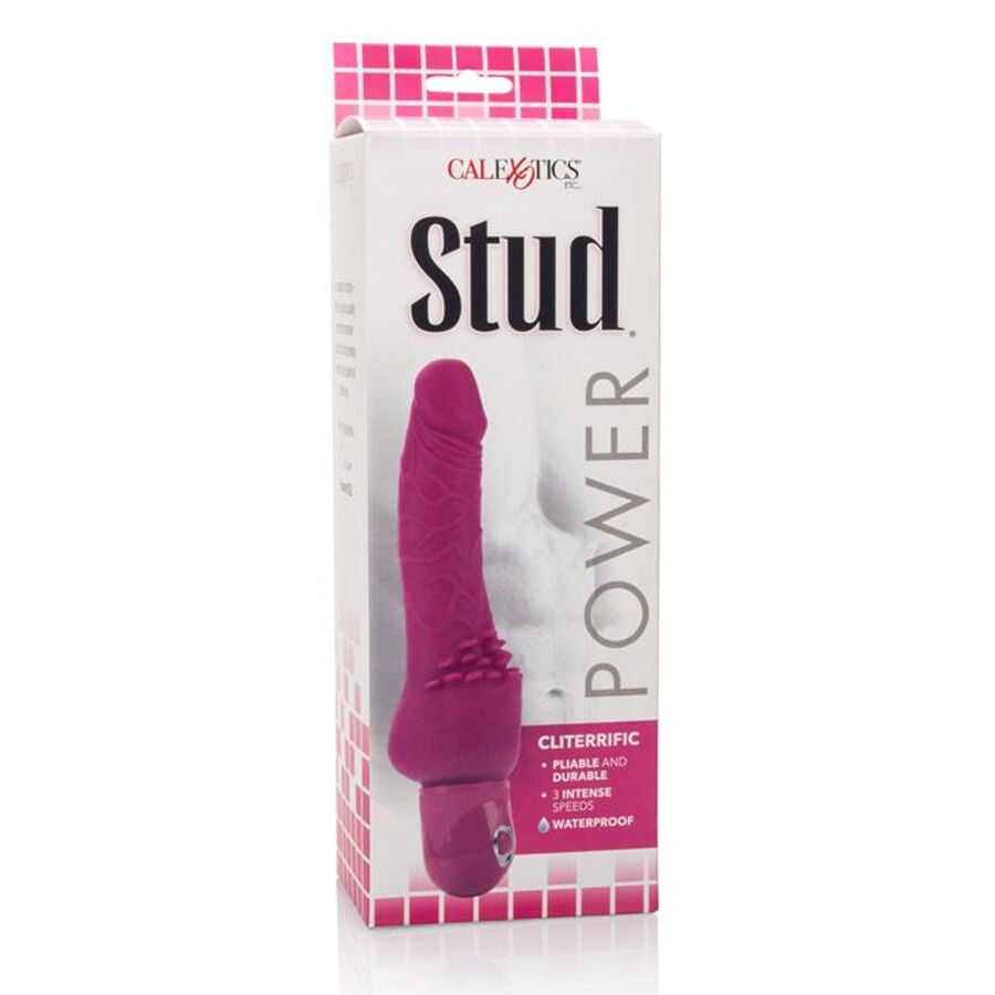 CalExotics Power Stud Cliterrific Vibrator – rosa