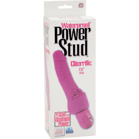 CalExotics Power Stud Cliterrific Vibrator – rosa