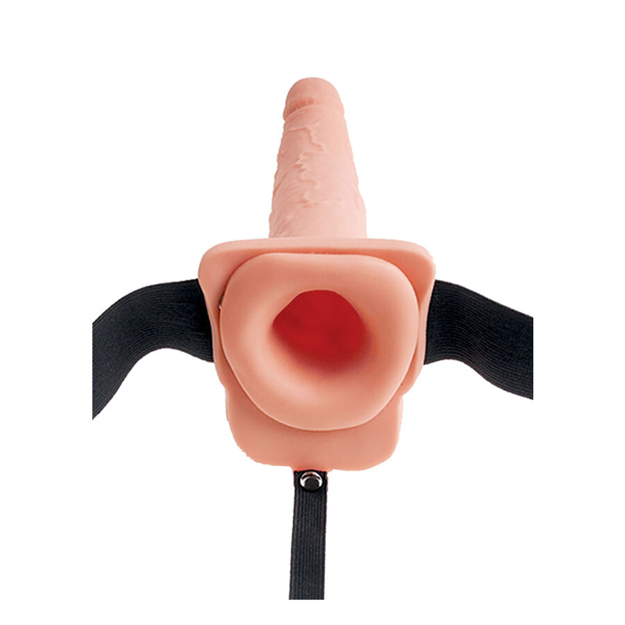 Fetish Fantasy Strap-on Geschirr mit Squirting Dildo – 22,9 cm