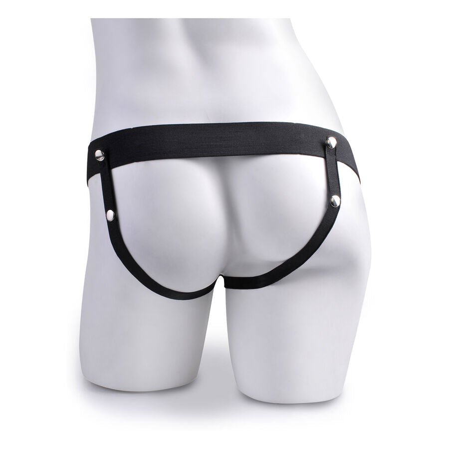 Fetish Fantasy Strap-on Geschirr mit Squirting Dildo – 22,9 cm