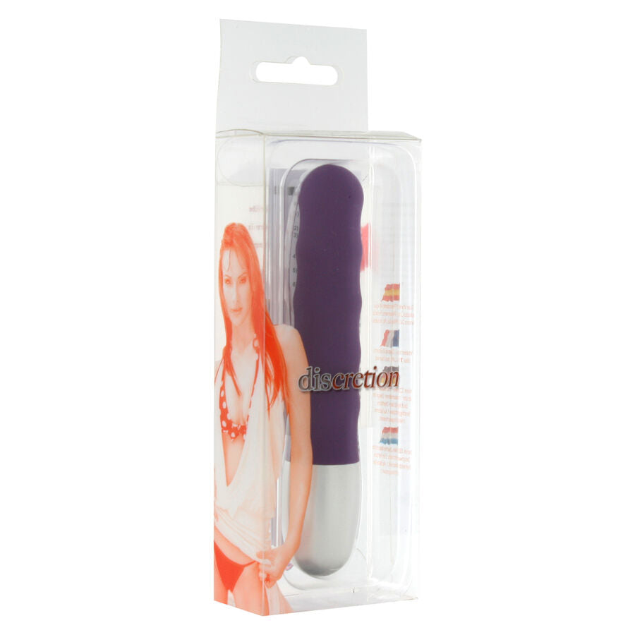 Seven Creations Discretion Bullet-Vibrator – lila, Aluminium