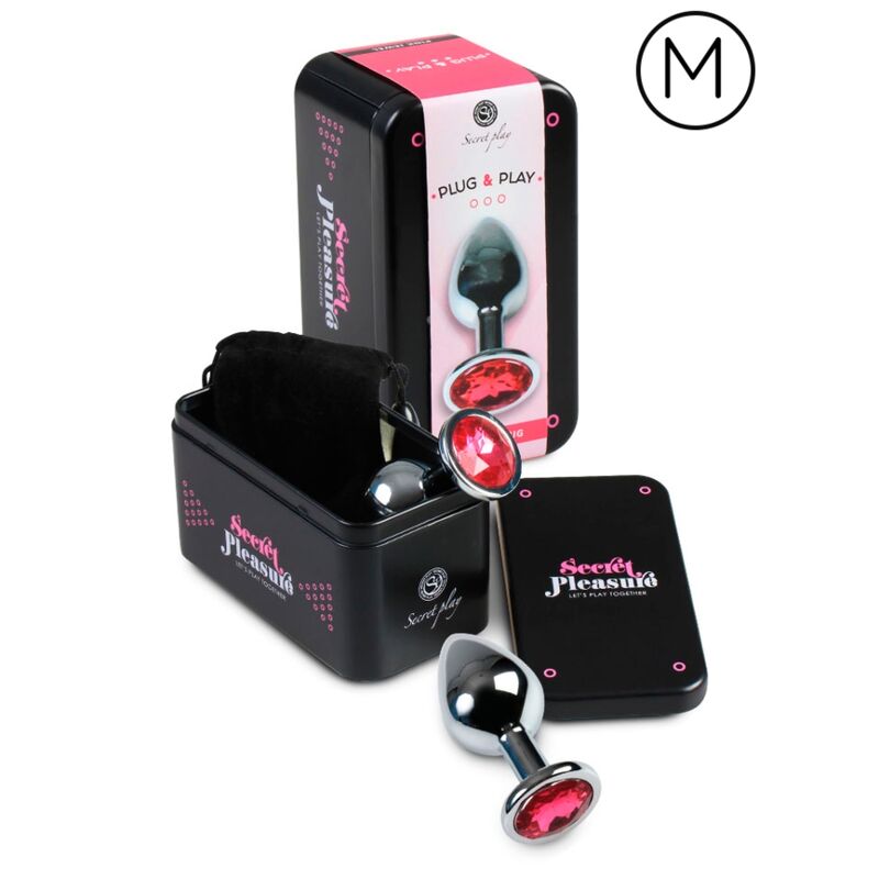 Secretplay Toys Analstecker Fuchsia 8 cm
