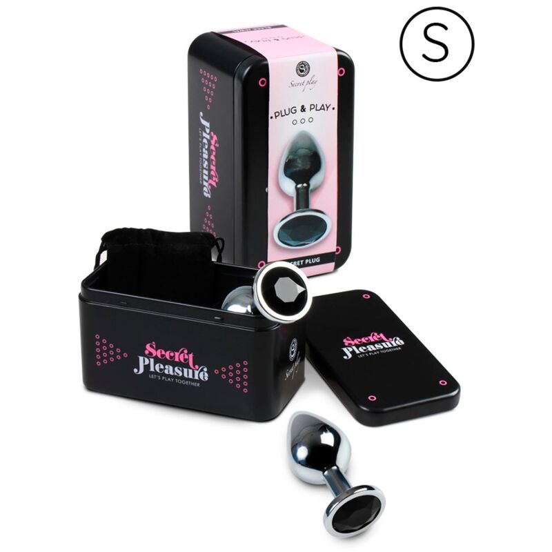 Secretplay Toys Analplug Schwarz S