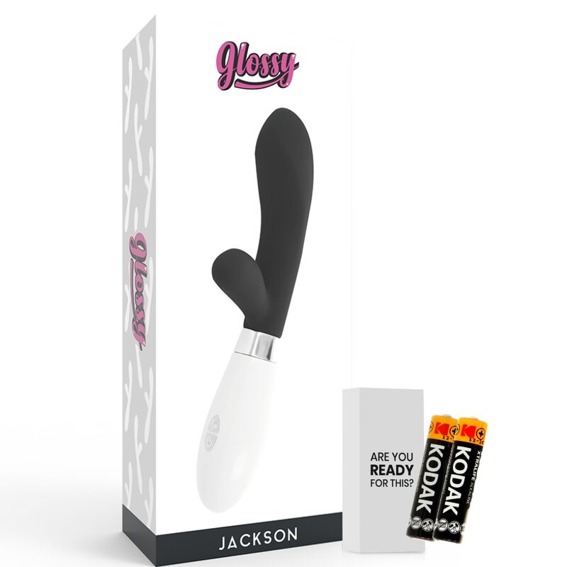 Glossy Jackson Rabbit Schwarz