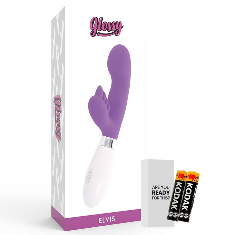 Glossy Kaninchen Elvis Lila