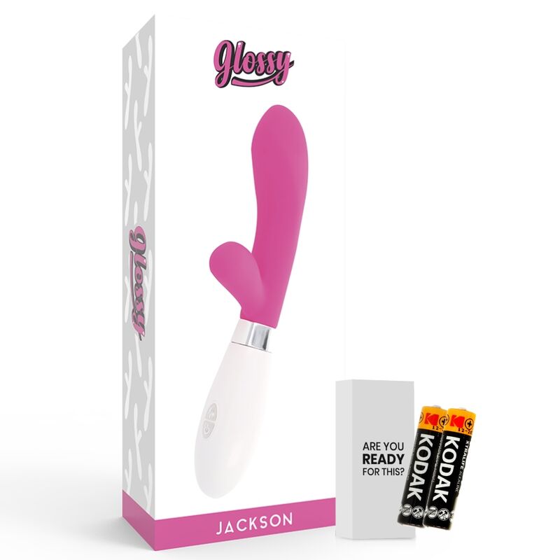 Glossy Jackson-kaninchen-rosa