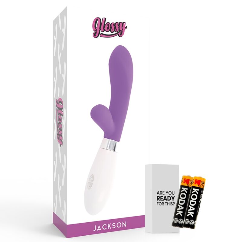 Glossy Jackson Kaninchen Lila