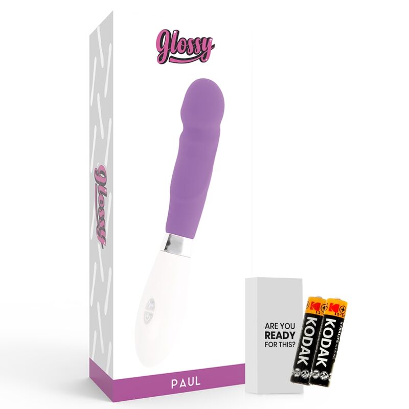Glossy Paul Vibrator Lila