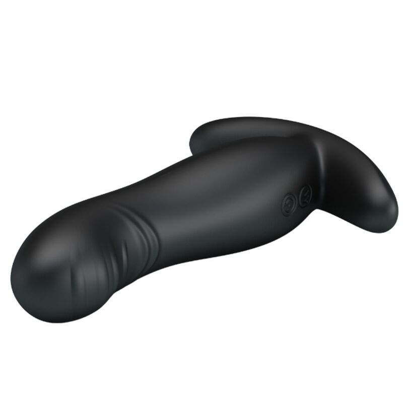Mr. Play Wiederaufladbarer Prostatamassager – schwarz, Silikon