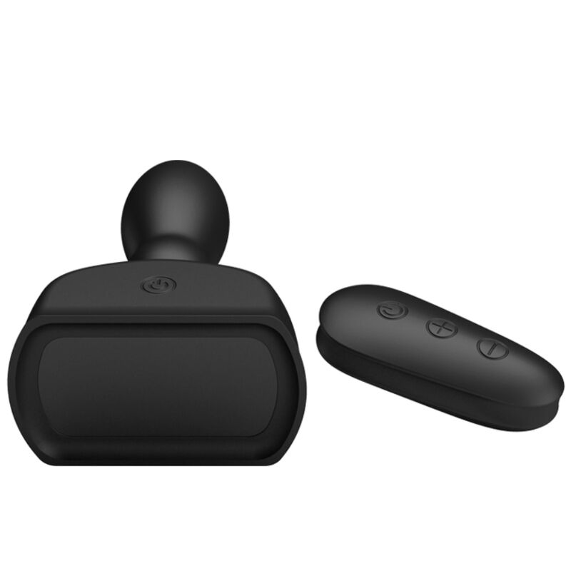 Mr. Play Aufblasbarer Anal-Plug mit Fernbedienung – schwarz