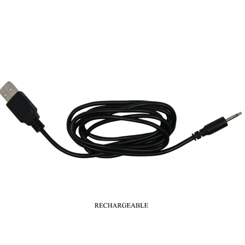 Mr. Play Anal-Plug Vibrator – wiederaufladbar, schwarz, Silikon