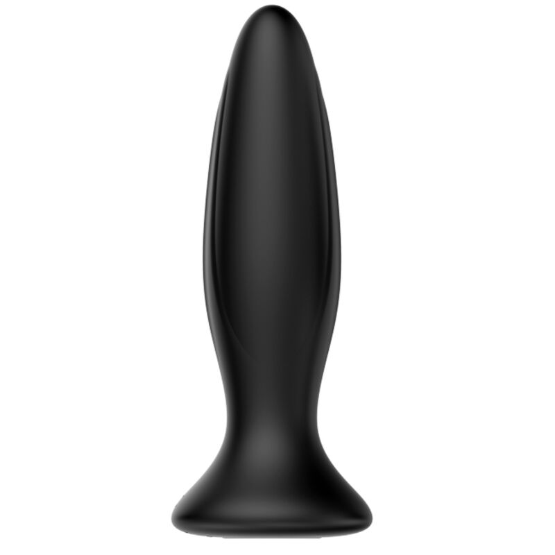Mr. Play Anal-Plug Vibrator – wiederaufladbar, schwarz, Silikon