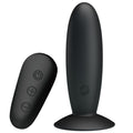 Mr. Play Anal-Plug 12-Modus Vibrator mit Fernbedienung – schwarz