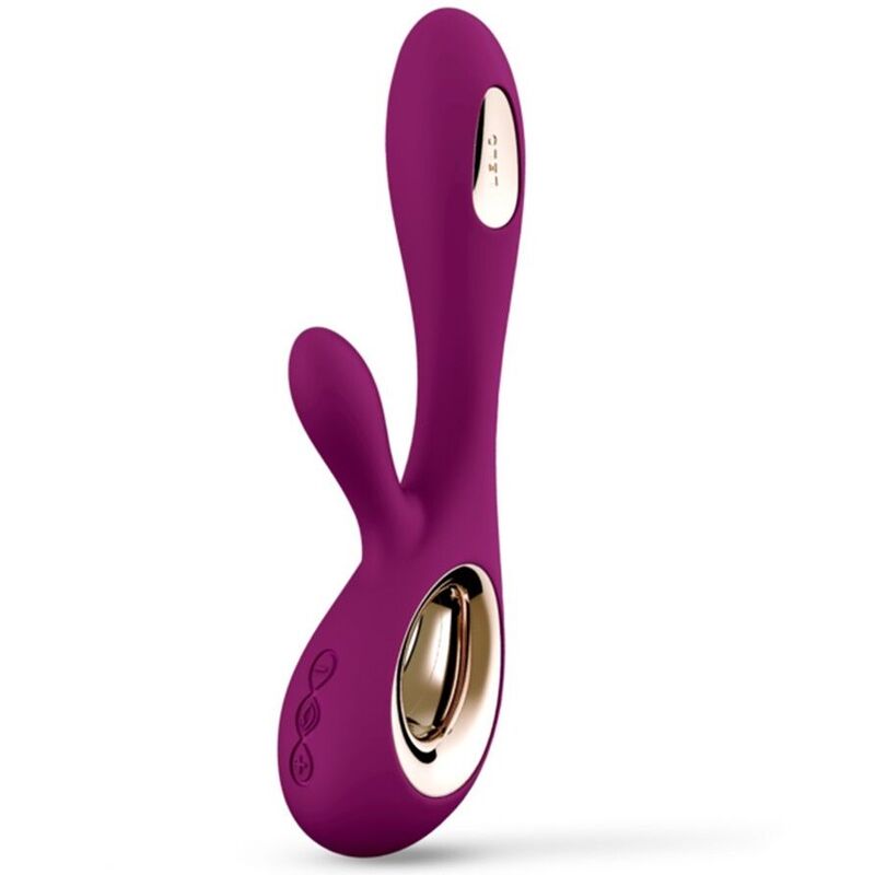 LELO Soraya Wave Vibrator Rabbit Deep roségold