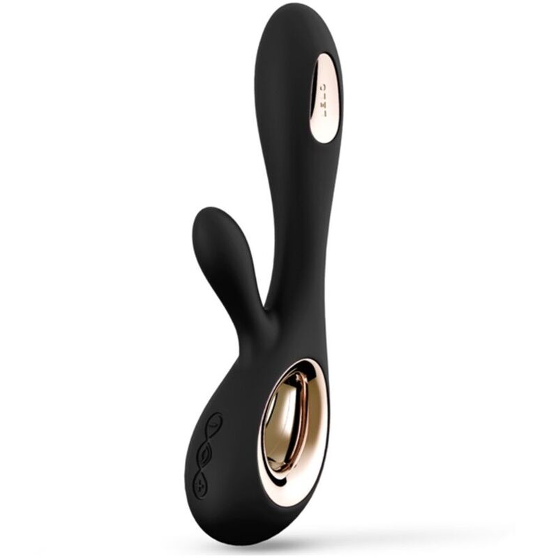 LELO Soraya Wave Vibrator Kaninchen Schwarz