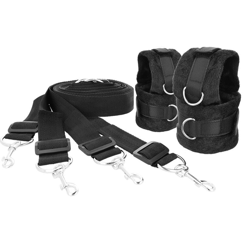 Darkness Bett-Fesselset – Neopren, 4 Kontaktpunkte