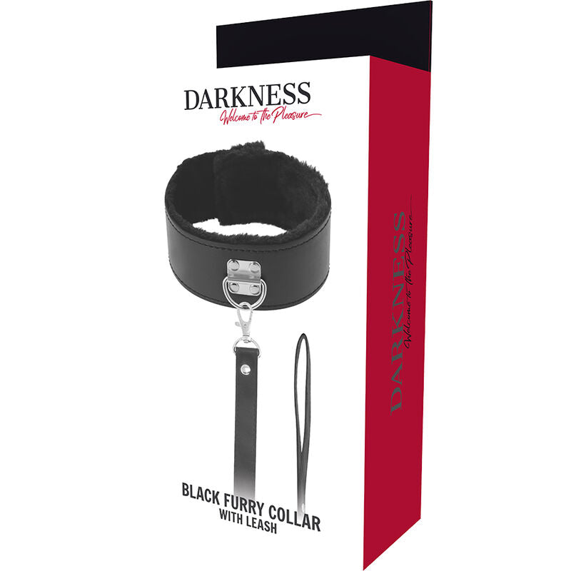 Darkness Gefütterte Halskette mit Titankette