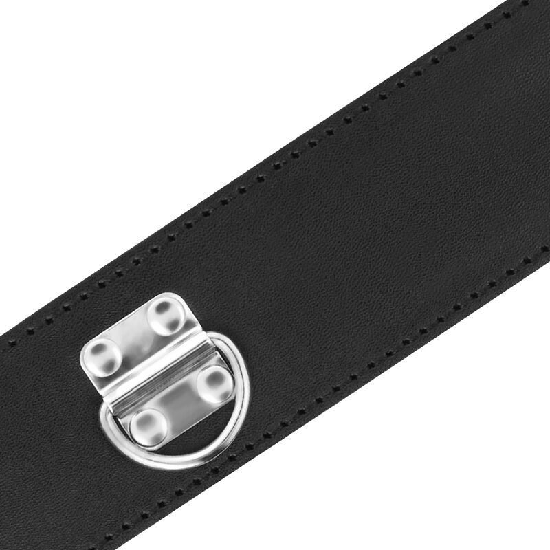 Darkness Bdsm-halsband mit Schwarzem Schloss
