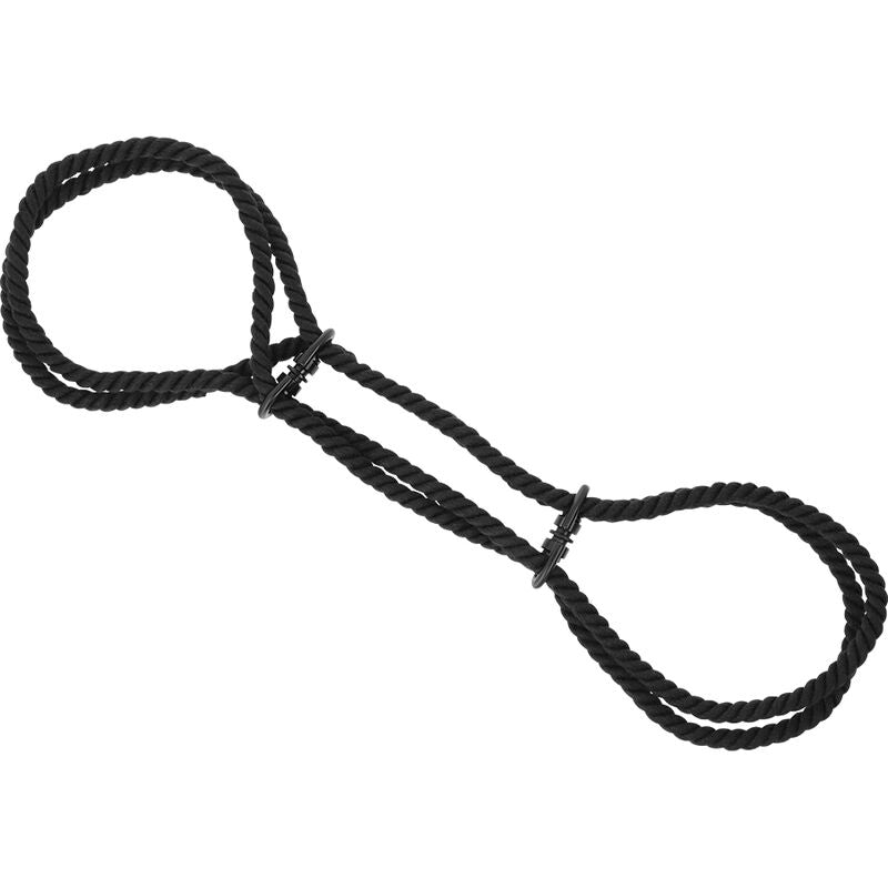 Darkness Handschellen oder Knöchel-handschellen aus 100 % Baumwolle